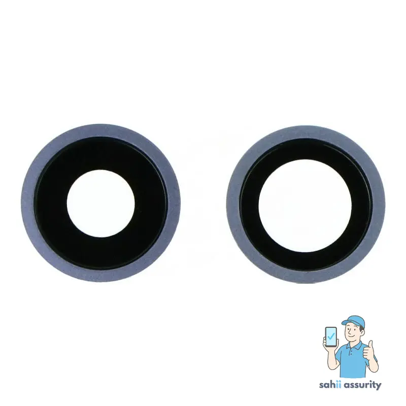 Camera Lens Glass with Frame for Apple iPhone 11 Purple thumbnail